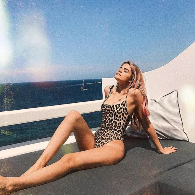 Cheetah Love Story Full Swimsuit