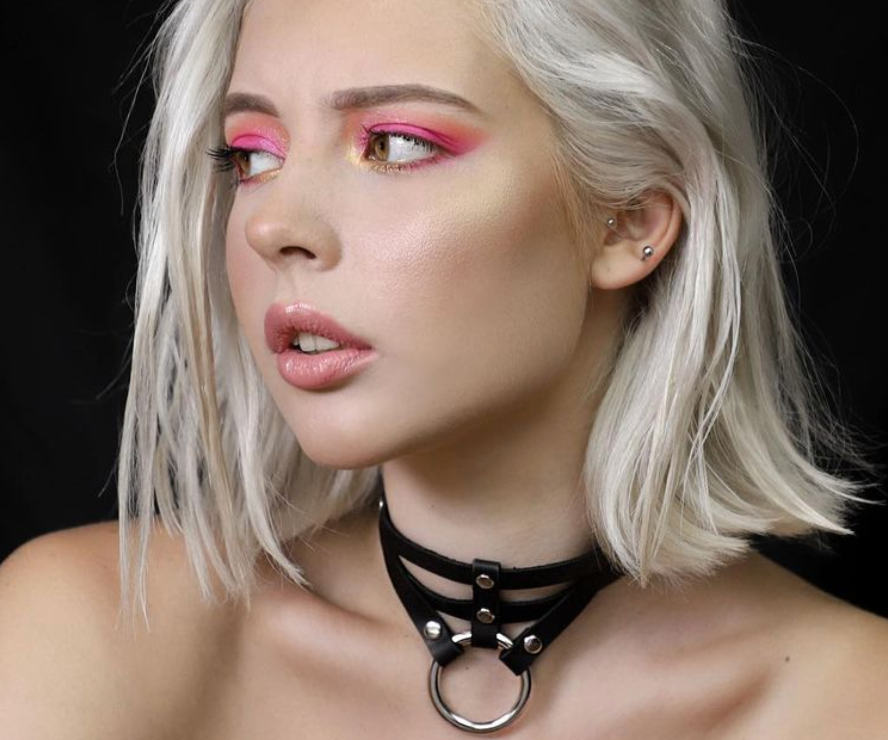 Leather Choker Delight
