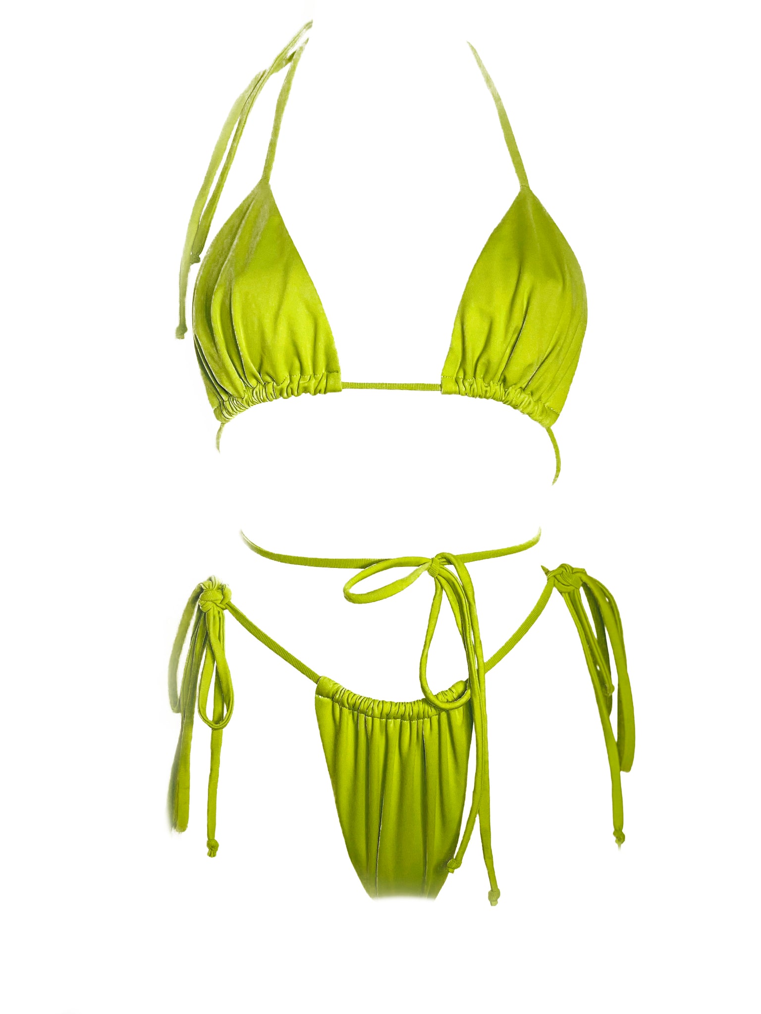 Two-piece swimsuit Lime Multi
